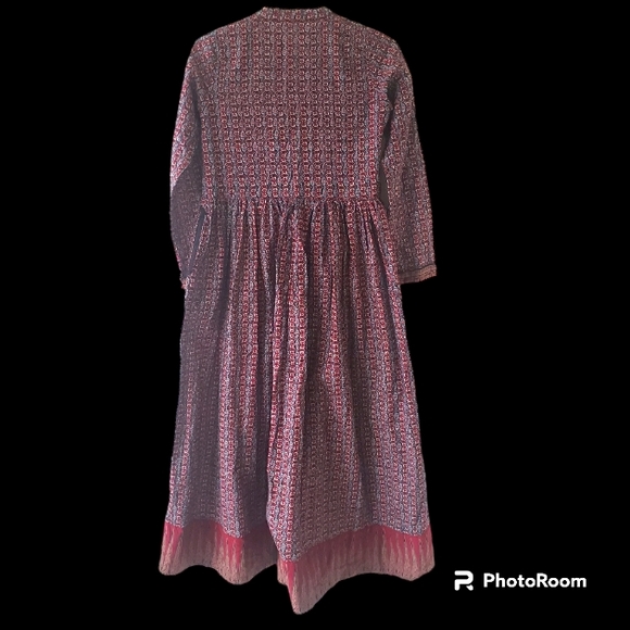 Printed Traditional Maxi Dress - Picture 3 of 6